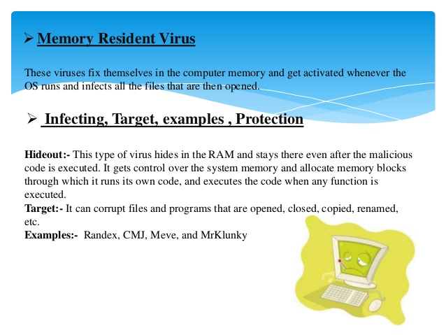 computer memory viruses